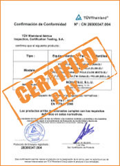 balançoires certifié selon EN1176