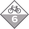 6 porte-vélos