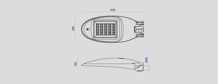 Public lighting with LED luminaires for outdoor lighting , Functional Lighting , ALAL Agil LED Luminaire , <strong>Stylized LED luminaire </strong>