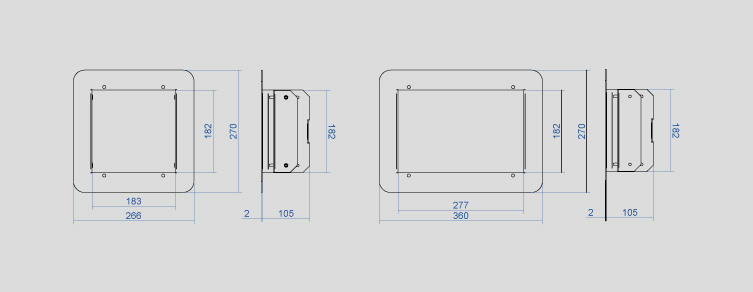 Public lighting with LED luminaires for outdoor lighting , Projectors , ILPT  , 