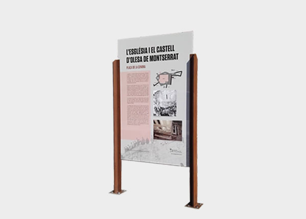 Signage ,Patrimonial, thematic and tourist signage ,ITOXI Oxit