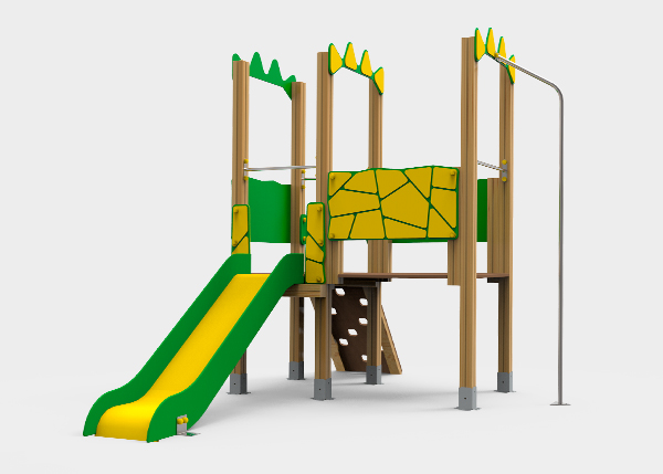 Playground equipment ,Dino Line  ,PDC3 DEX