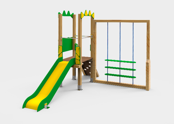 Playground equipment ,Dino Line  ,PDC4 TUX
