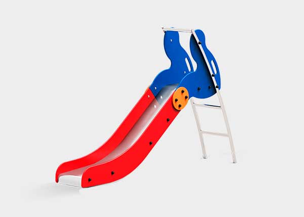 Playground equipment ,Slides ,PTB2 Slow Slide