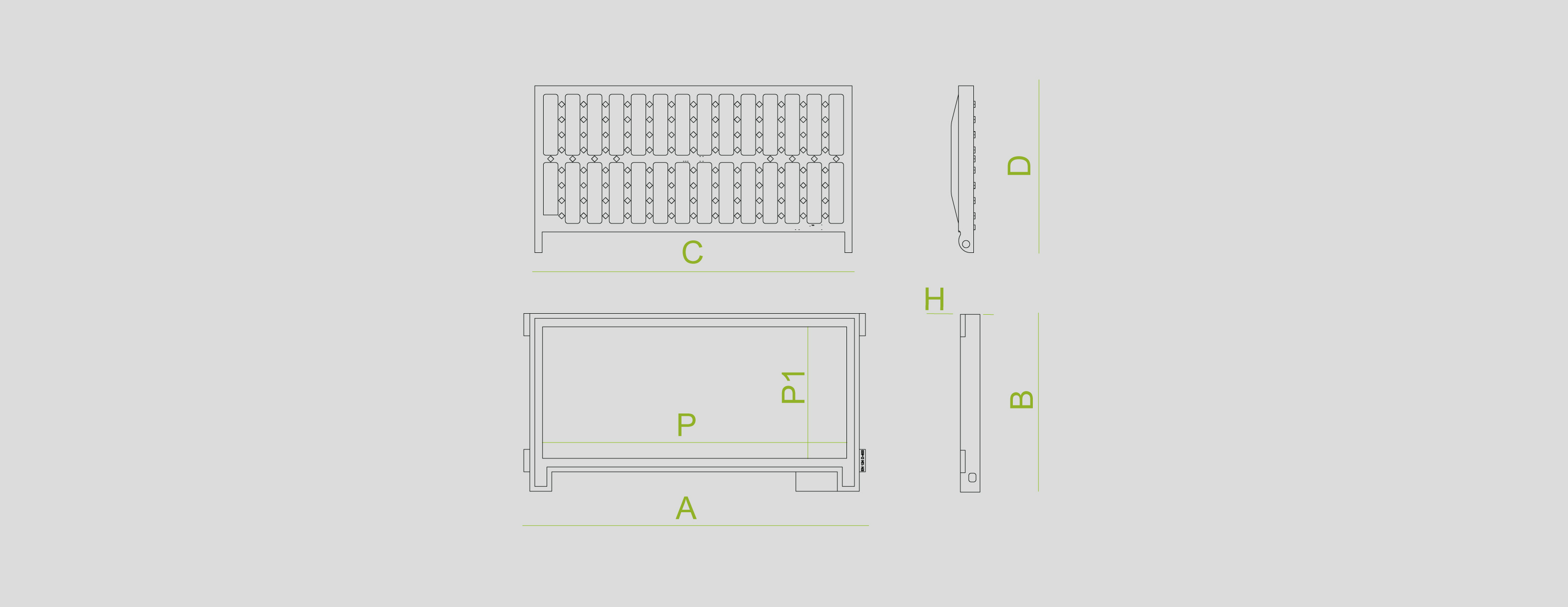 Covers and grates for sewage, manhole covers, cast iron, channels and sumps , Grates , TR1 Burgos , 