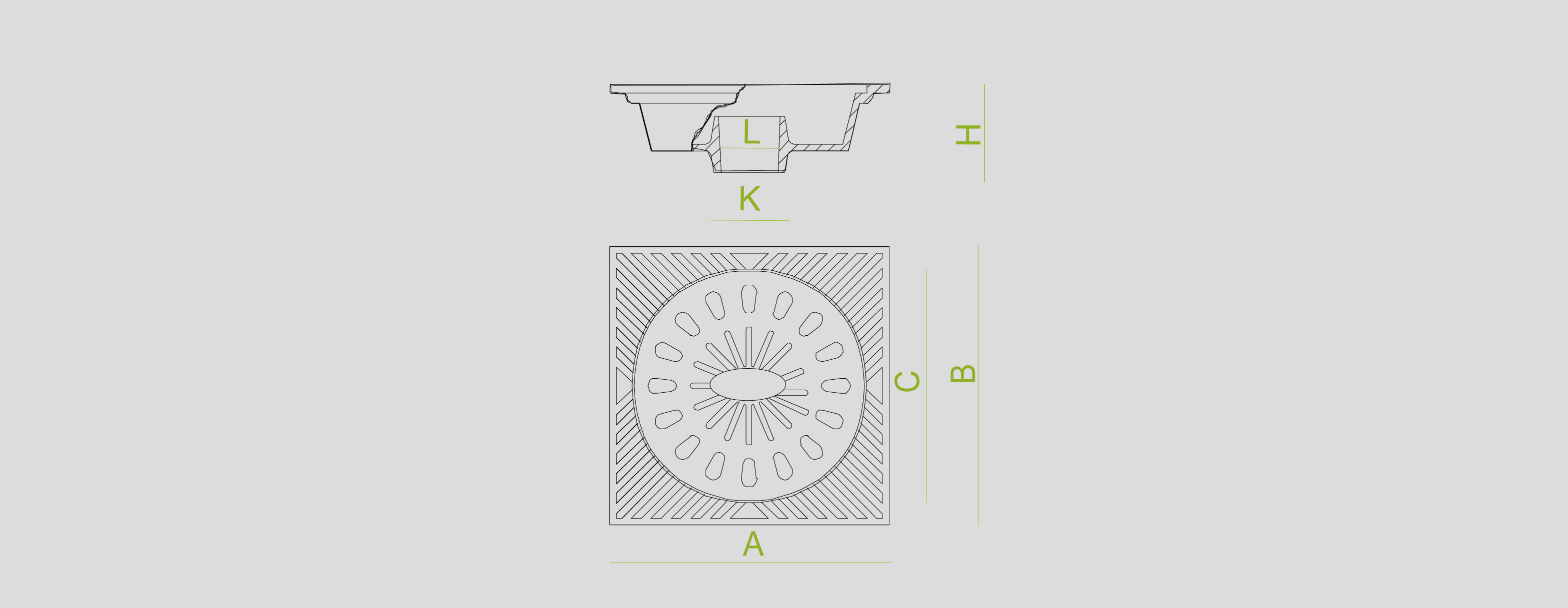 Covers and grates for sewage, manhole covers, cast iron, channels and sumps , Drains , TSS Hard ,