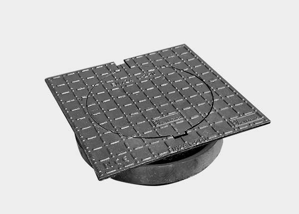 Utility service manhole covers