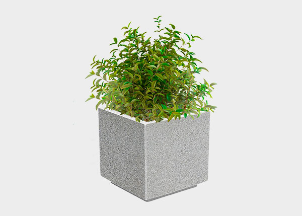 UJ13BL - Dado Flower Planter