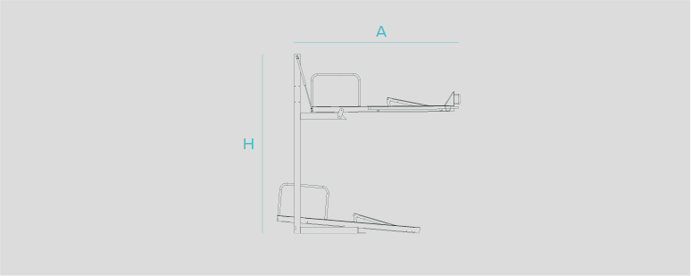 Street furniture with benches, litter bins, bollards, planters and equipment , Bike Rail , VBS07  , 