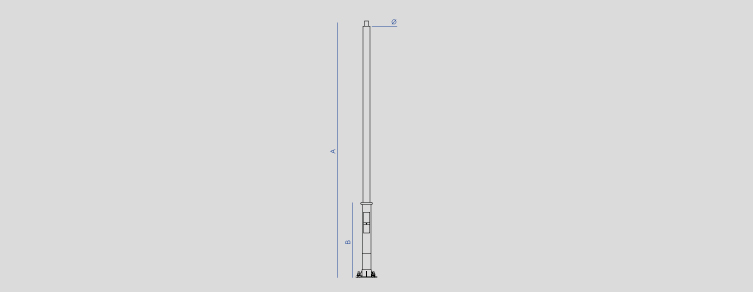 Public lighting with LED luminaires for outdoor lighting , Points of light  , ACLSL Siena Light point , 