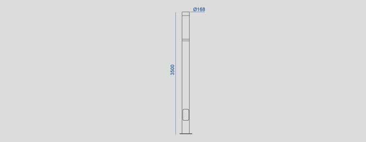Eclairage public avec luminaires LED pour éclairage extérieur , Points lumineux , ACS Ensemble lumineux Stark ,