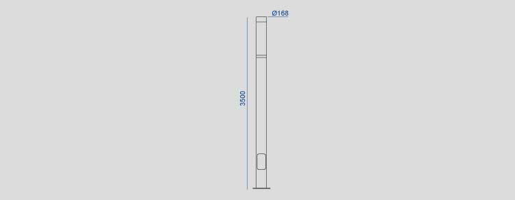 Public lighting with LED luminaires for outdoor lighting , Points of light  , ACS Stark Light point , 