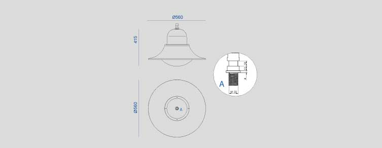 Public lighting with LED luminaires for outdoor lighting , Residential Lighting , ALPL Planet LED Luminaire  , 