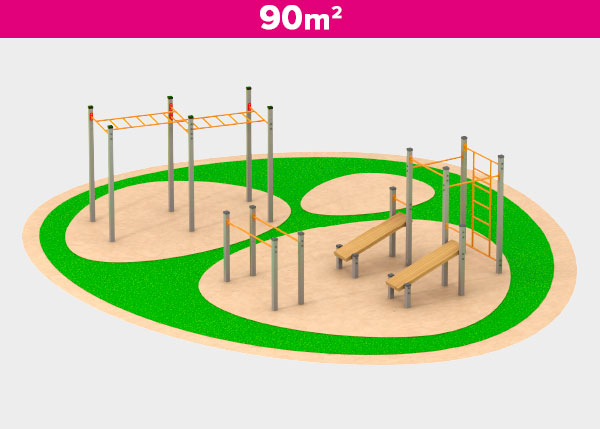 Parques  infantiles ,Áreas de juego ,AST90 Área de juego AST90