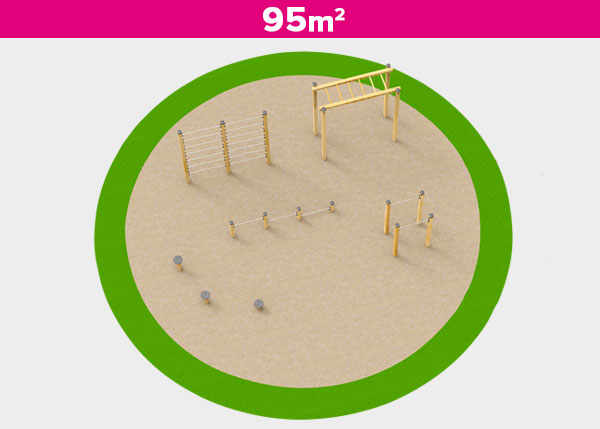 Playground equipment ,Play areas ,DEPORTIVA4 Deportiva 4 play area