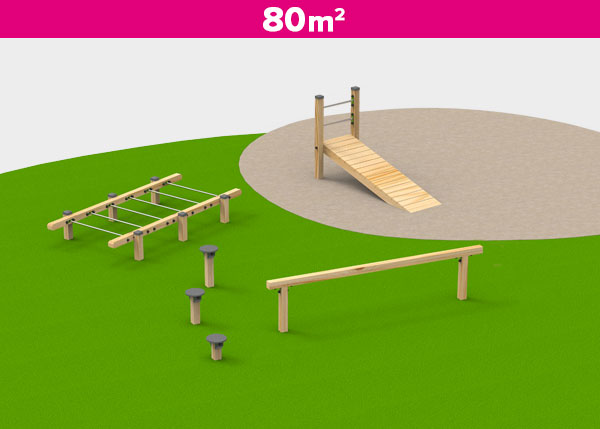 Playground equipment ,Play areas ,DEPORTIVA5 Deportiva 5 play area