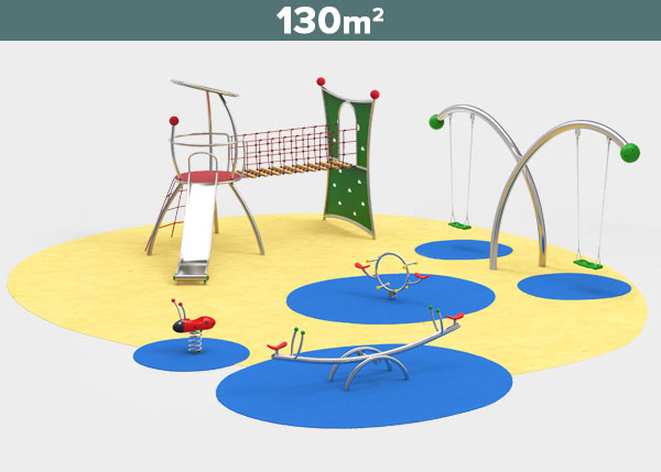 Parques  infantiles ,Áreas de juego ,INOX6 Área de juego Inox 6