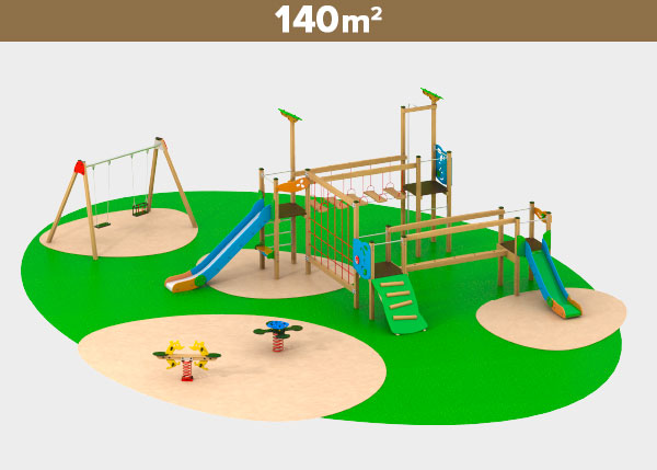 Parcs infantils ,Àrees de joc ,M140 Àrea de joc M140