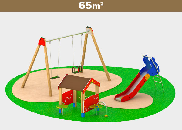 Parcs infantils ,Àrees de joc ,M65B Àrea de joc M65B