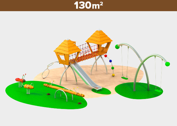 Parcs infantils ,Àrees de joc ,R130 Àrea de joc R130