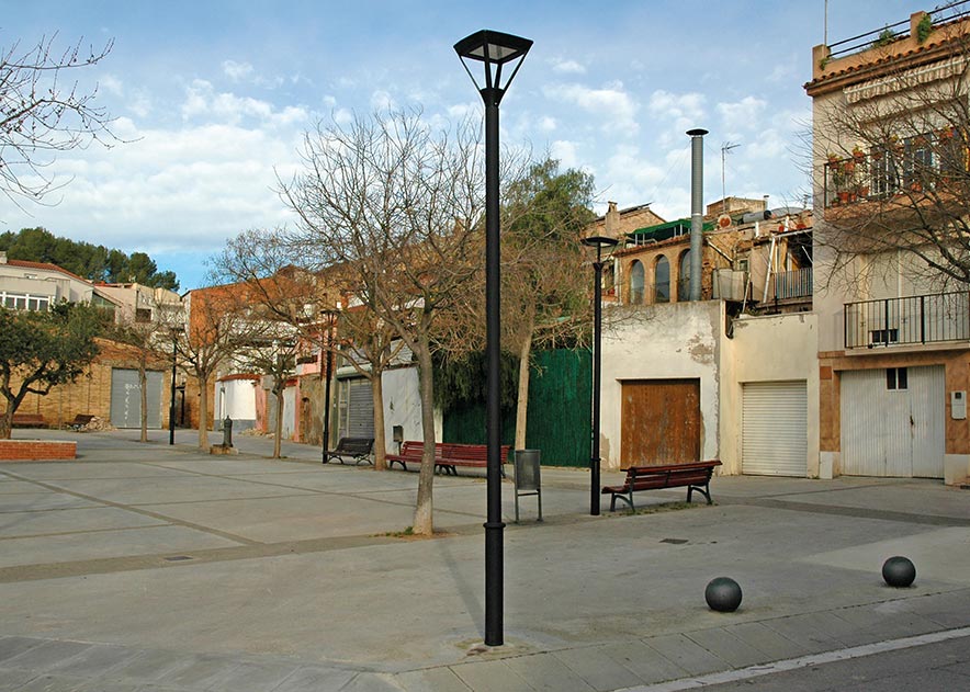 Alumbrado Público con luminarias LED para la iluminación exterior , Iluminación Urbana , ALSL Luminaria LED Siena , <strong>Luminaria LED Siena, diseño único</strong>