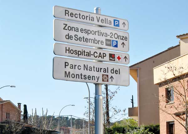 Signage , Orientation sign , IOD Directional Modules , 