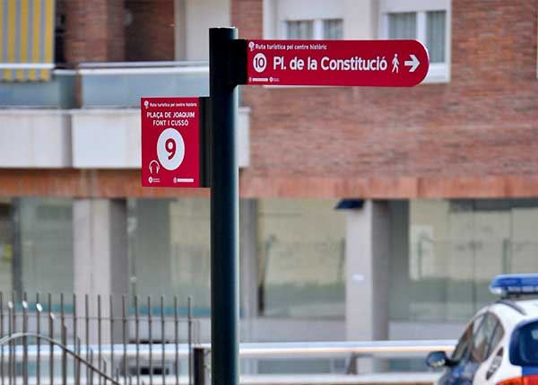 signaletique , Signalisation patrimoniale, thématique et touristi , ITBC BCN , 