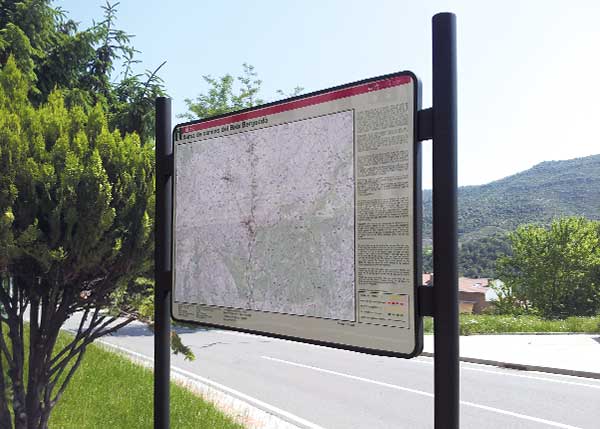 signaletique , Signalisation patrimoniale, thématique et touristi , ITGUR Gurb , 