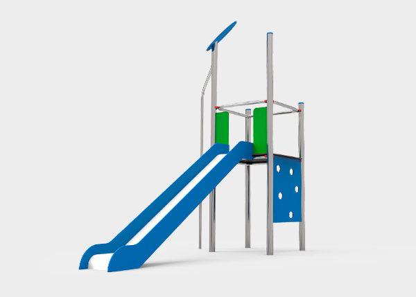 Playgrounds with slides, swings and children's games , Fly Line , PFC1 PIO , 