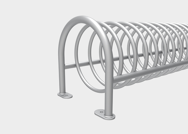 Mobilier urbain avec bancs, corbeilles, potelets, jardinières et équipement , Compléments , UVAP7 Porte Vélos Aros , 