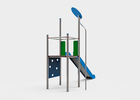 Playgrounds with slides, swings and children's games , Fly Line , PFC1 PIO , 