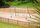 Parques infantiles con columpios, toboganes y juegos infantiles , Columpios , PCL4 Columpio Clok , 