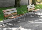 Mobilier urbain avec bancs, corbeilles, potelets, jardinières et équipement , Bancs , UB2 Banc BCN21 , BCN21, le banc par excellence de la gamme de Mobilier Urbain.