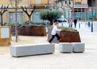 Mobiliari Urbà amb bancs, papereres, pilones, jardineres i equipament , Bancs , UB27BL Banc Dado , Formigó, la solució més resistent