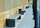 Street furniture with benches, litter bins, bollards, planters and equipment , Benches , UB22 Norah Bench , 
