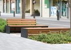 Mobiliari Urbà amb bancs, papereres, pilones, jardineres i equipament , Bancs , UB30B Banqueta Arq , 