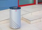 Street furniture with benches, litter bins, bollards, planters and equipment , Litter bins , UP23 Mielek.r Litter bin , 