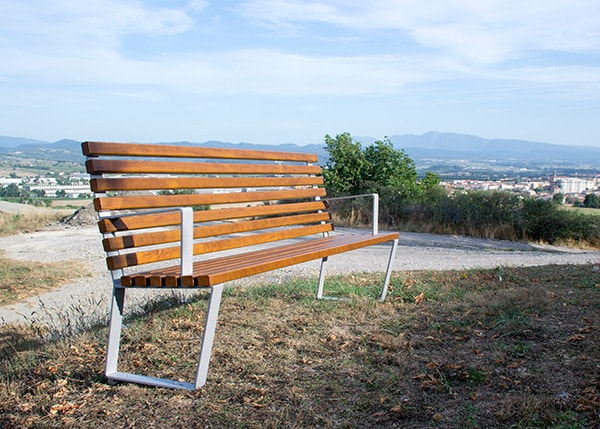 Mobilier urbain avec bancs, corbeilles, potelets, jardinières et équipement , Bancs , UB12 Banc Egeo , 