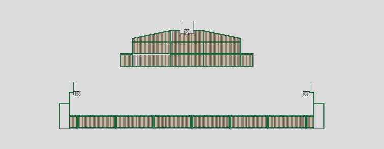 Playgrounds with slides, swings and children's games , Sports Equipment , PMD2010M MADERA ,