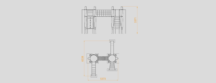 Playgrounds with slides, swings and children's games , Robinius line , PBC4 Bao , 