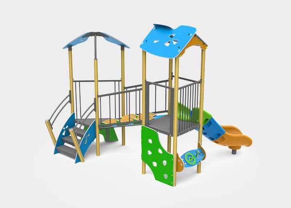 Parques  infantiles ,Línea Alu ,PAC02 Beta