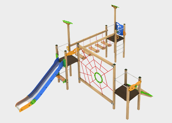 Playground equipment ,Ekko Line  ,PEC3 Lia