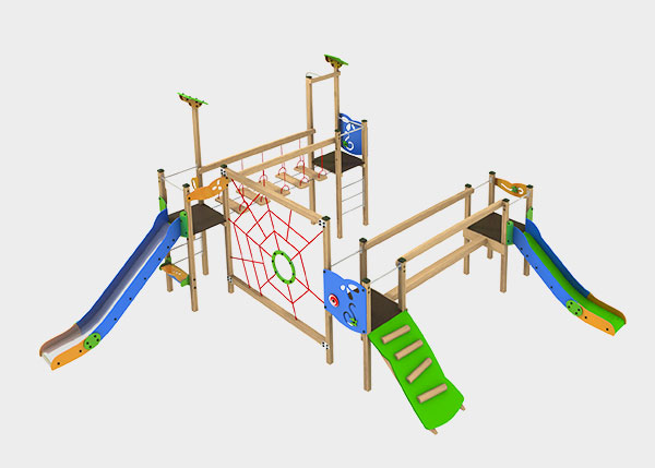 Playground equipment ,Ekko Line  ,PEC4 GAIA