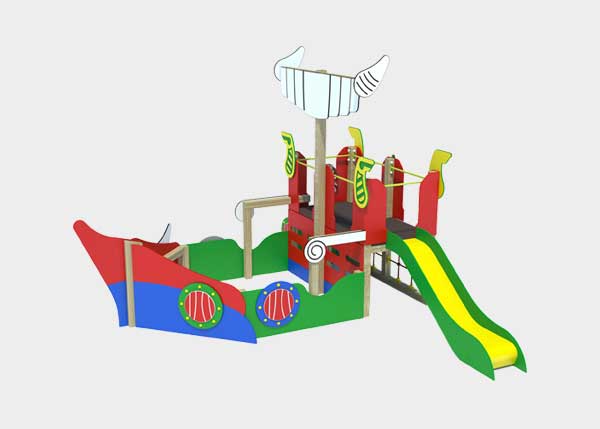 Parques  infantiles ,Línea Viking ,PTC4 Gisli