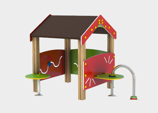 Playground equipment ,Houses ,PTC5 Casita