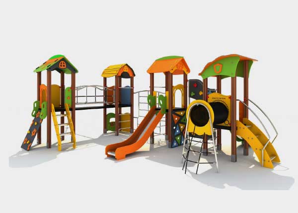 Parques  infantiles ,Línea Lúdic ,PUC4 Cuatro