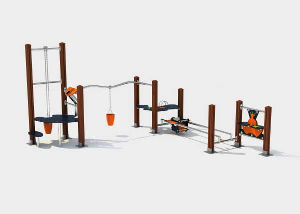 Playground equipment ,Lúdic Line  ,PUC5  Peke