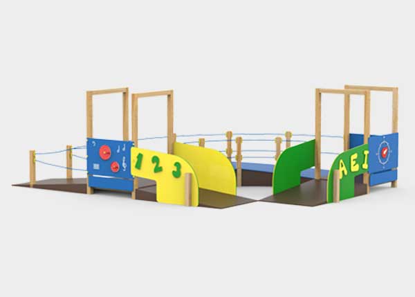 Parques  infantiles ,Juegos Inclusivos ,PVC1 SPA