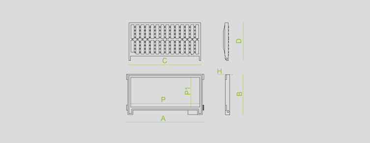 Covers and grates for sewage, manhole covers, cast iron, channels and sumps , Grates , TR1D4 Burgos , 