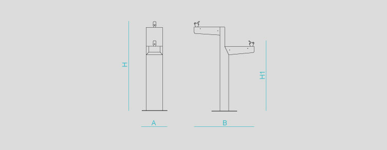 Mobiliari Urbà amb bancs, papereres, pilones, jardineres i equipament , Fonts , UF8 Font Tree , 